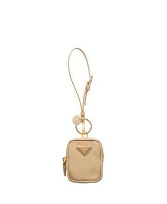 Re-Edition 1978 Re-Nylon Mini-Pouch With Keychain by PRADA