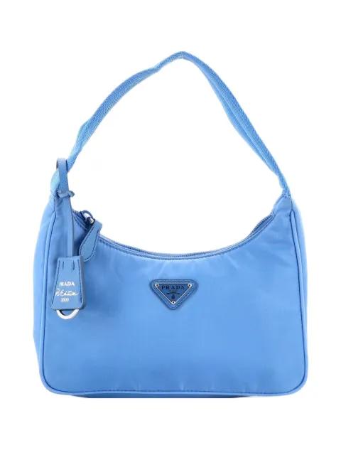 Re-Edition 2000 Tessuto Mini hobo bag by PRADA 