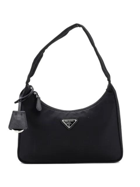 Re-Edition 2000 Tessuto Mini hobo bag by PRADA 