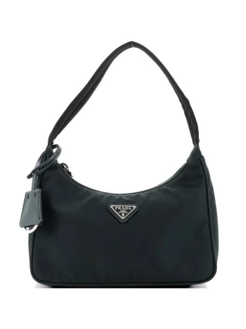 Re-Edition 2000 Tessuto Mini hobo bag by PRADA 