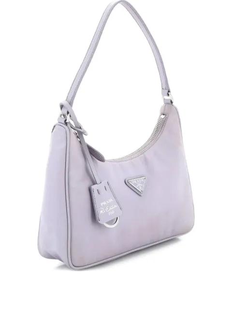 Re-Edition 2000 Tessuto Mini hobo bag by PRADA 