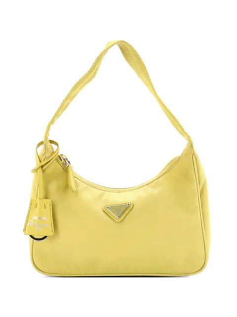 Re-Edition 2000 Tessuto Mini hobo bag by PRADA 