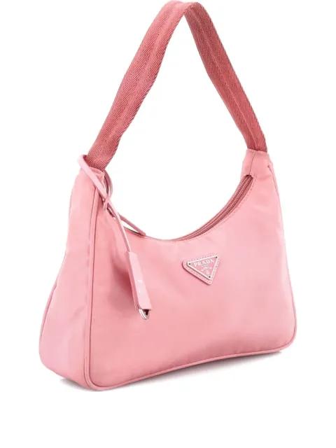 Re-Edition 2000 Tessuto Mini hobo bag by PRADA 