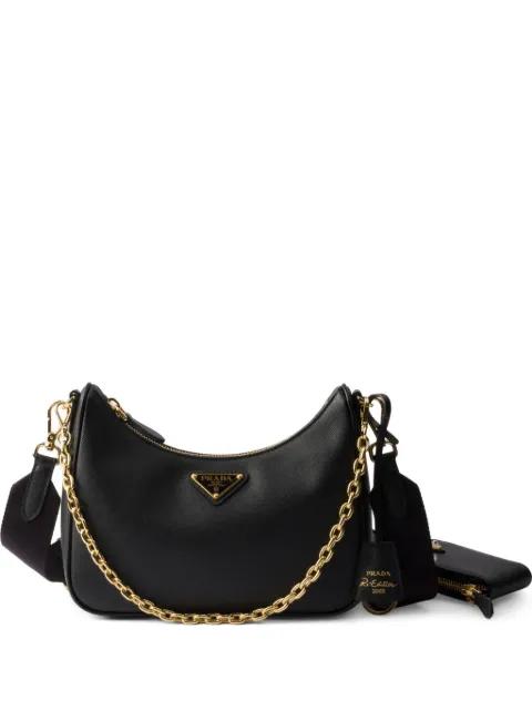Re-Edition 2005 Saffiano leather shoulder bag by PRADA
