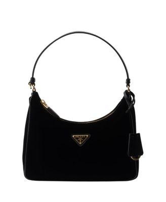 Re-Edition 2005 Velvet And Saffiano Mini Bag by PRADA
