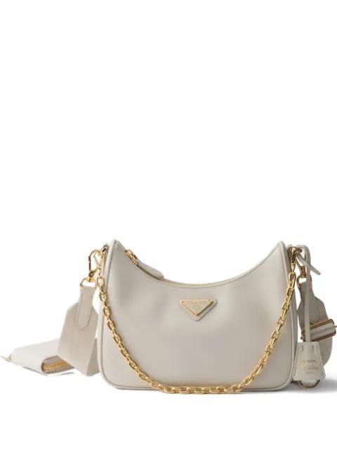 Re-Edition 2005 leather shoulder bag by PRADA