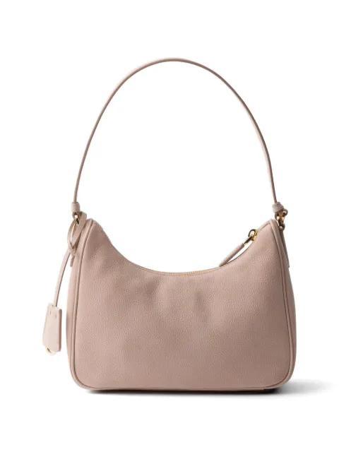 Re-Edition 2005 nubuck and Saffiano leather mini-bag by PRADA