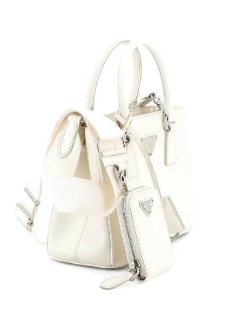 Re-Edition Galleria Saffiano Leather Micro tote bag by PRADA 