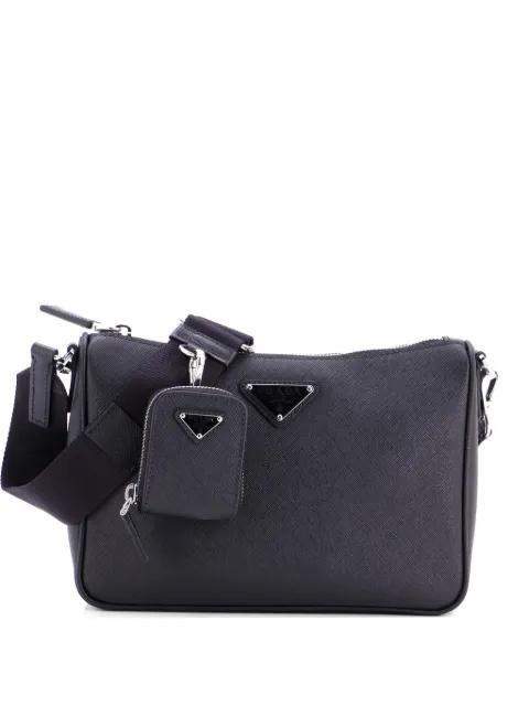 Re-Edition Zip Messenger Bag Saffiano Leather Small crossbody bag by PRADA 