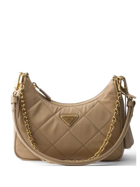 Re-Edition quilted Re-Nylon mini-bag by PRADA