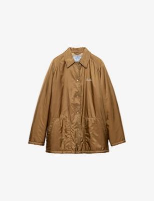 Re-Nylon Blouson Woven Jacket by PRADA