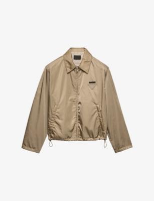 Re-Nylon Blouson Zipped Shell Jacket by PRADA