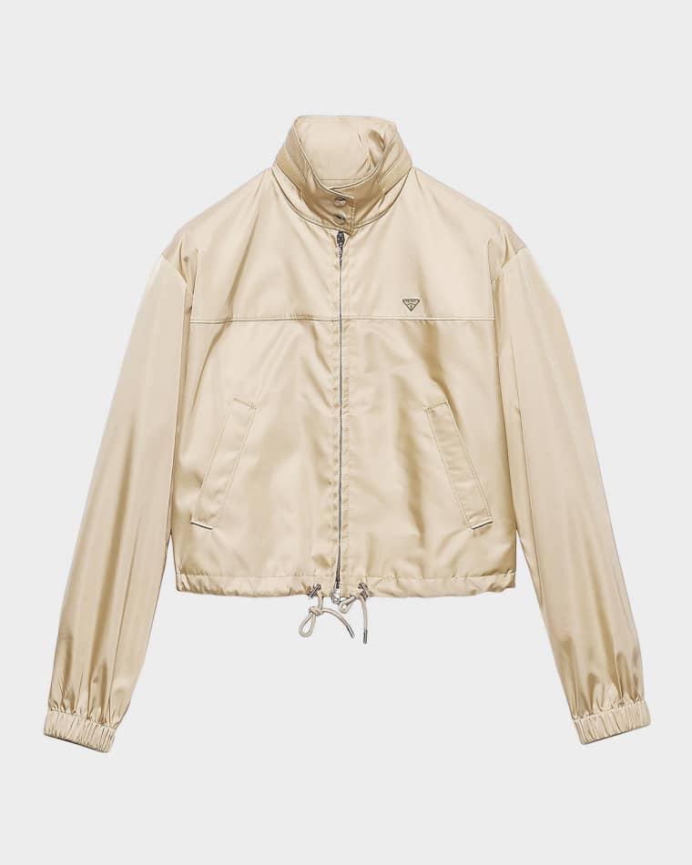 Re-Nylon Drawcord Blouson Jacket by PRADA
