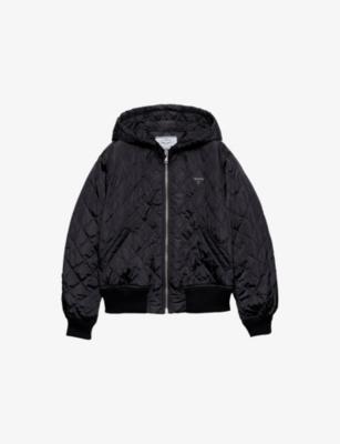 Re Nylon Lightweight Quilted Woven Jacket by PRADA
