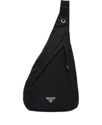 Re-Nylon and Leather Backpack by PRADA