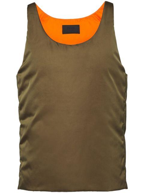 Re-Nylon down vest by PRADA