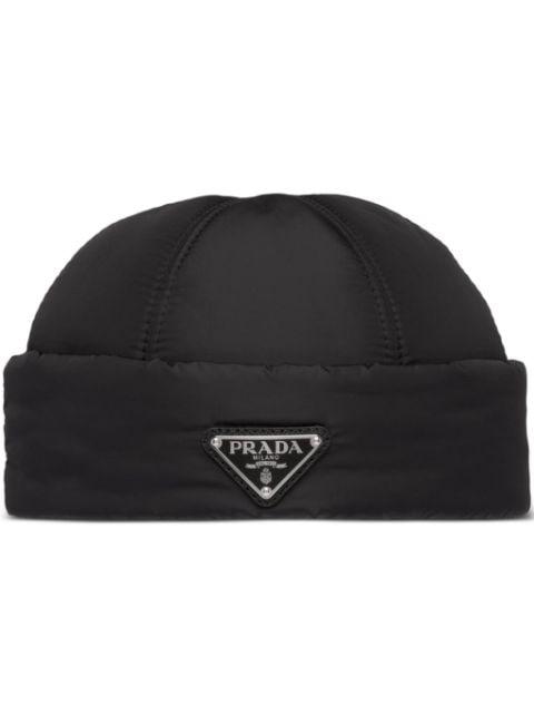 Re-Nylon padded beanie by PRADA