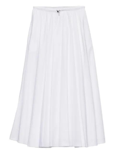 Re-Nylon pleated midi skirt by PRADA