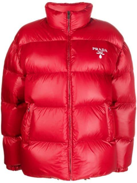 Re-Nylon puffer jacket by PRADA