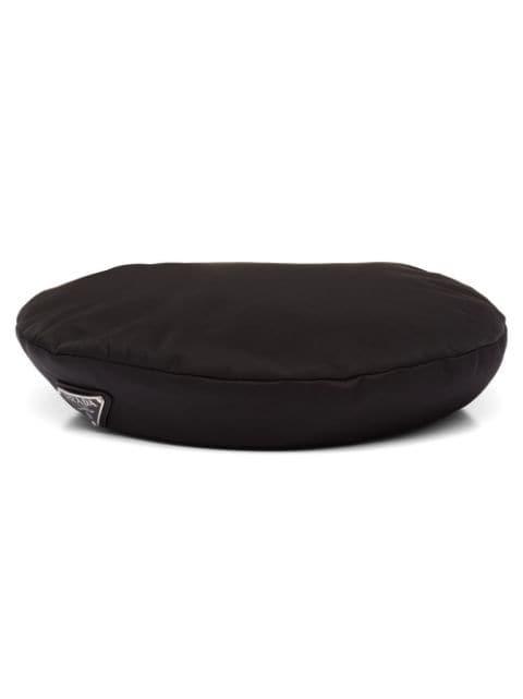 Re-Nylon triangle-logo beret by PRADA