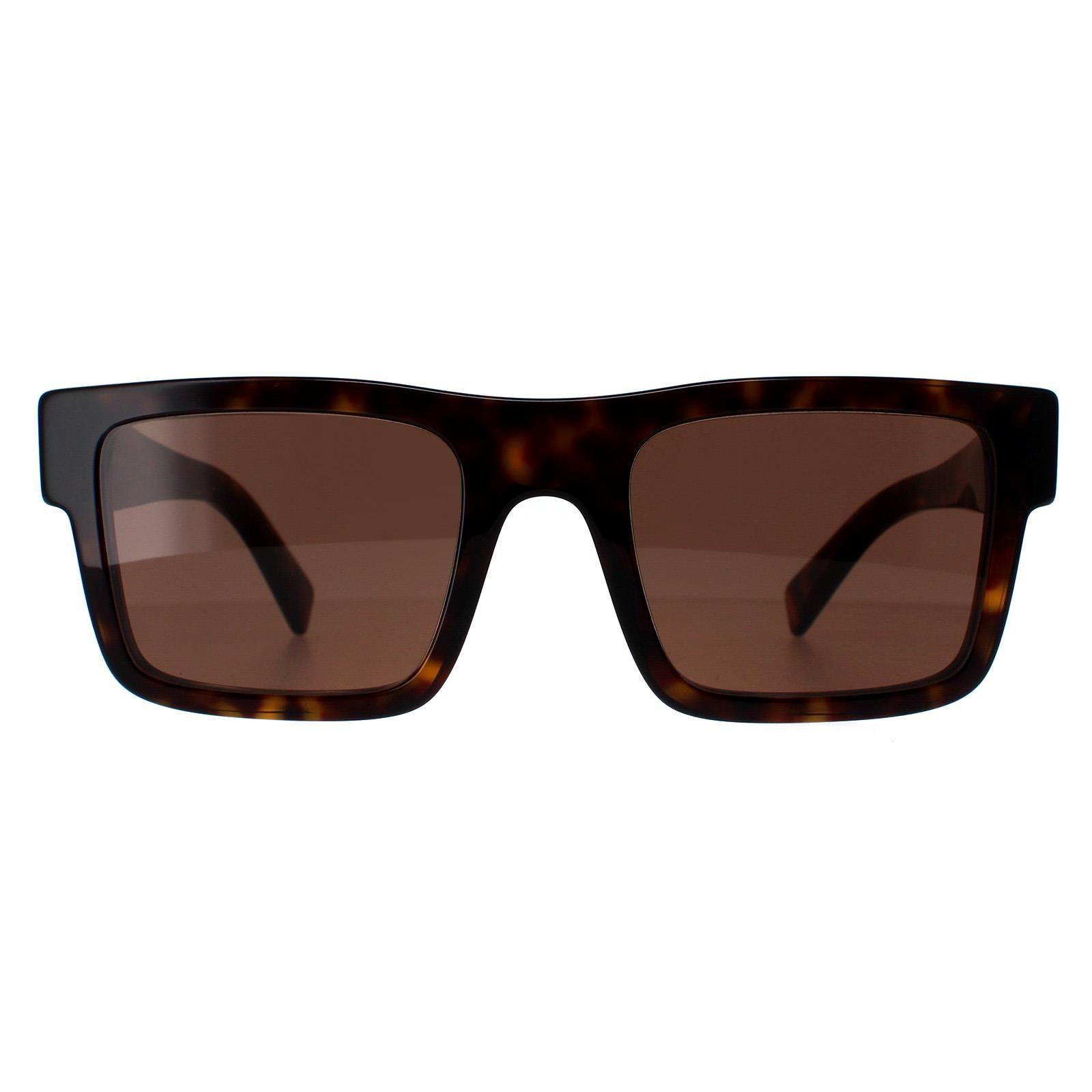 Rectangle Tortoise Dark Brown PR19WS by PRADA