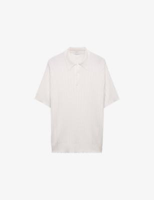 Regular-Fit Cashmere and Silk-Blend Polo Shirt by PRADA
