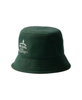 Reversible Technical Cotton Bucket Hat by PRADA