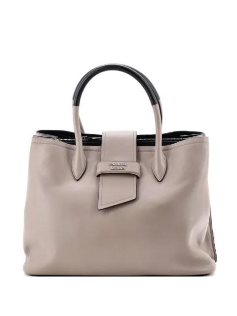 Ribbon City Calfskin Medium tote bag by PRADA 