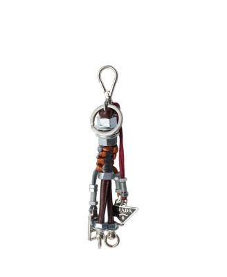 Robot Metal Key Ring Charm by PRADA