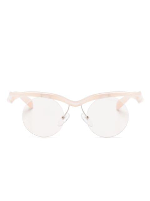 Runway round-frame sunglasses by PRADA