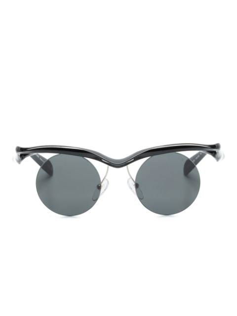 Runway round-frame sunglasses by PRADA