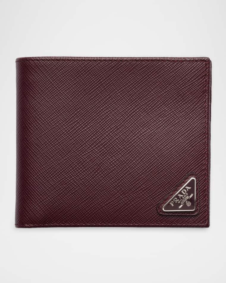 Saffiano Bi-Fold Wallet by PRADA
