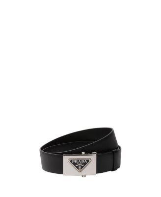 Saffiano Leather Belt by PRADA
