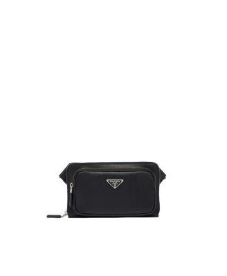 Saffiano Leather Belt Bag by PRADA