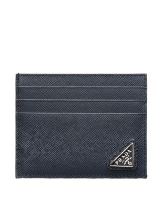 Saffiano Leather Card Holder by PRADA