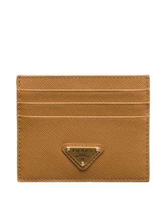 Saffiano Leather Card Holder by PRADA
