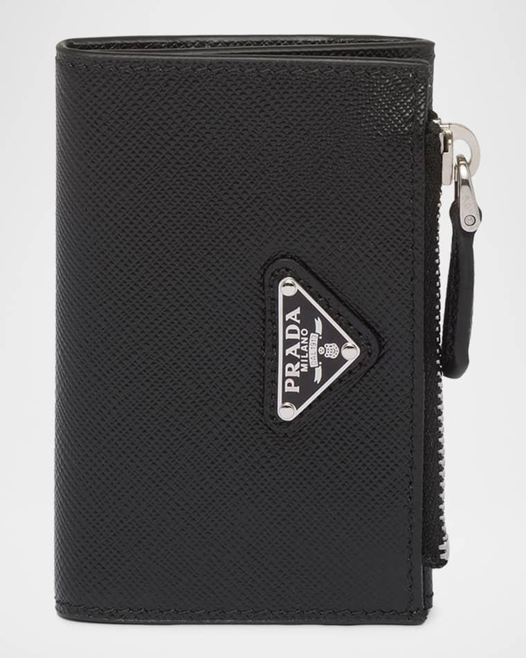 Saffiano Leather Card Holder by PRADA