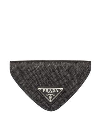 Saffiano Leather Coin Purse by PRADA