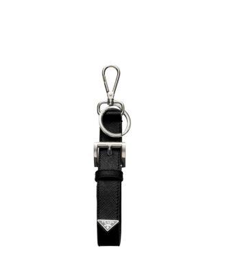 Saffiano Leather Key Ring by PRADA