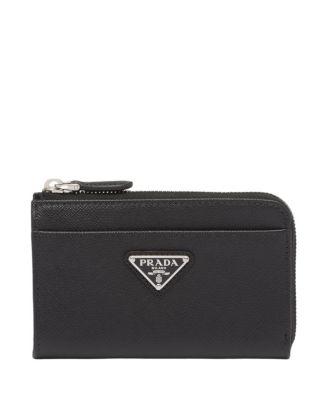 Saffiano Leather Keychain by PRADA