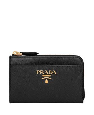 Saffiano Leather Keychain by PRADA