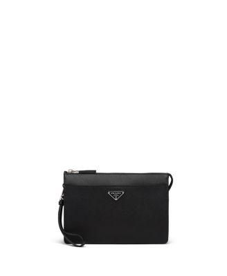 Saffiano Leather Pouch by PRADA