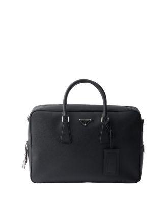 Saffiano Leather Work Bag by PRADA