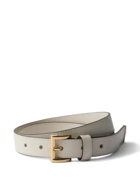 Saffiano leather belt by PRADA