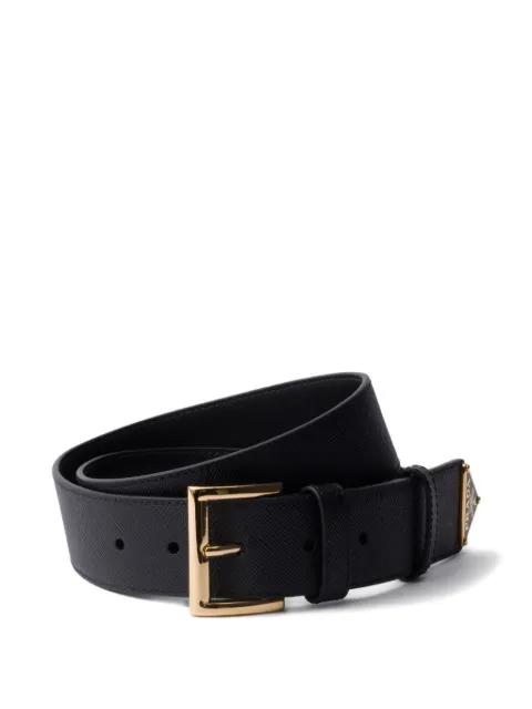 Saffiano-leather belt by PRADA