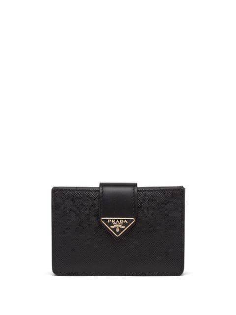 Saffiano leather card holder by PRADA