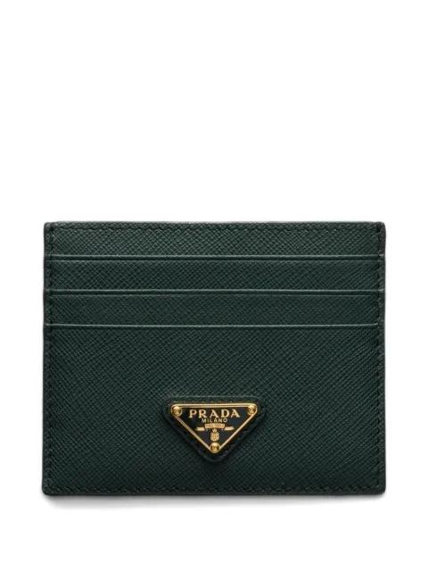 Saffiano leather card holder by PRADA