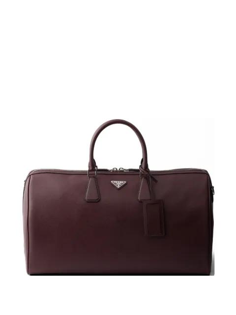Saffiano leather travel bag by PRADA