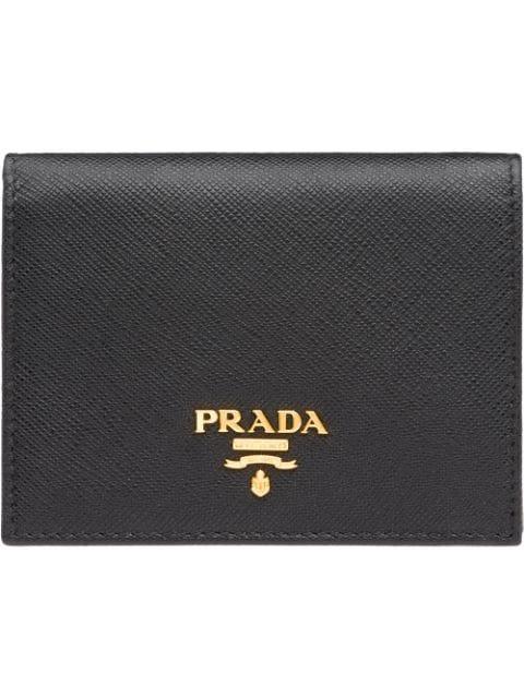 Saffiano leather wallet by PRADA