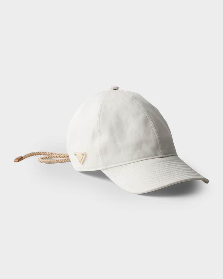 Satin Baseball Cap by PRADA